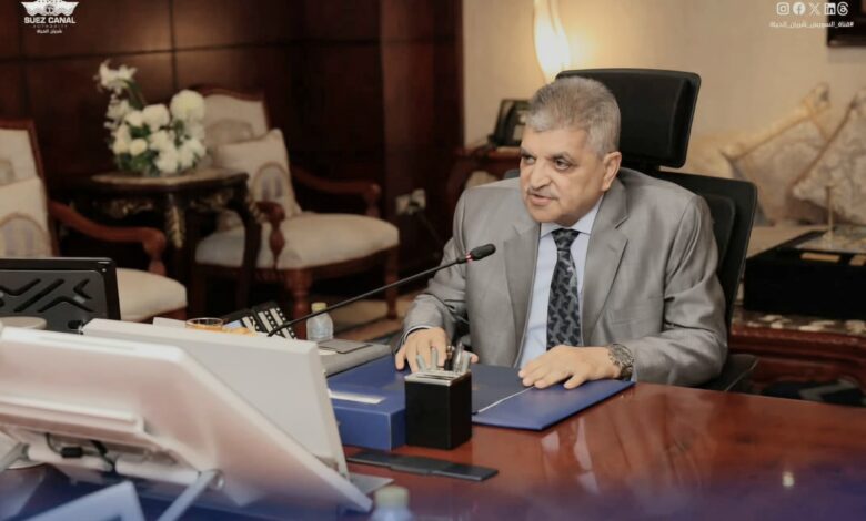 Suez Canal Authority meeting with representatives of major shipping lines and shipping agencies