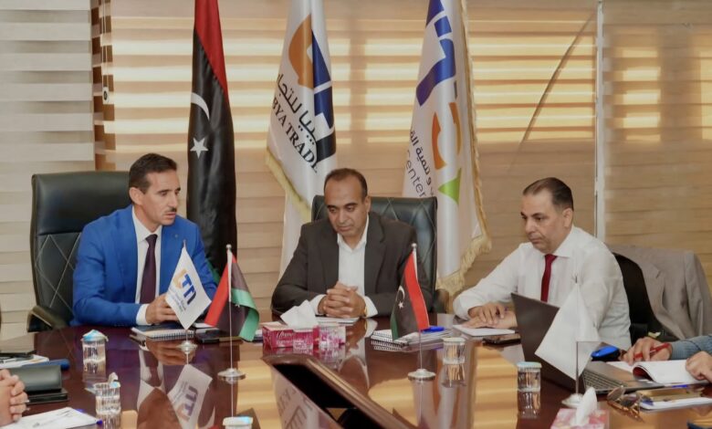 Libya PTS e-logistics system meeting on cargo data exchange at Tripoli and Khoms ports