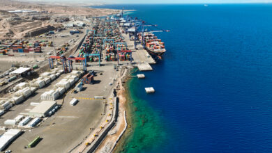 Aqaba port operations supporting new capacity measures across customs, trucking and storage.