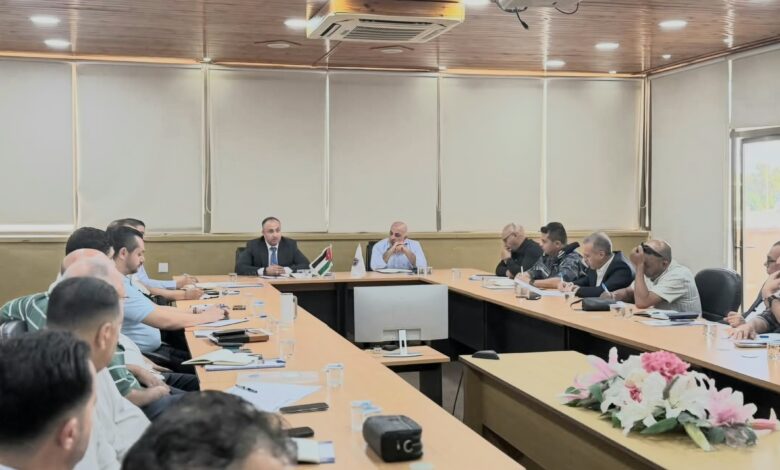 Aqaba vessel waiting times coordination meeting led by Jordan Maritime Commission