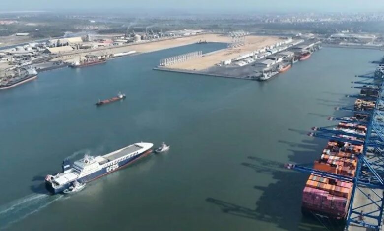 DFDS Damietta-Trieste service linking Egypt and Italy with two weekly RoRo sailings