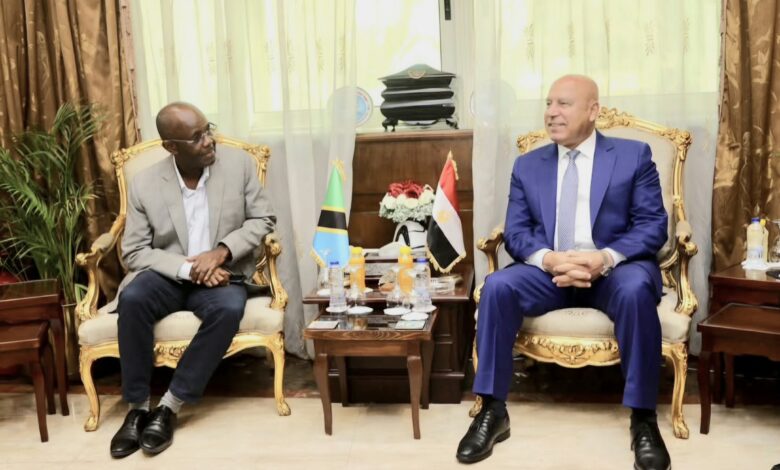 Egypt and Tanzania discuss Dar es Salaam Port development and a proposed Red Sea shipping link during bilateral transport talks at Alexandria Port.