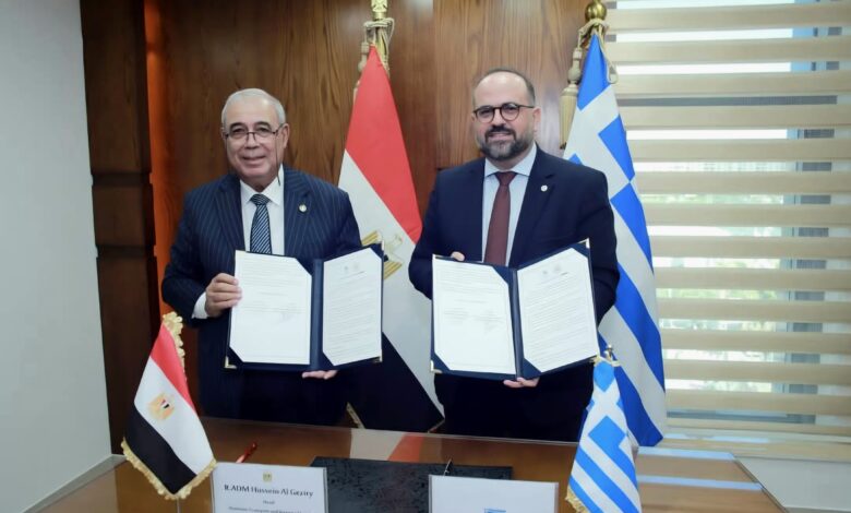 Egyptian and Greek maritime officials discuss seafarer certification and training during the Joint Maritime Committee meeting in Alexandria.