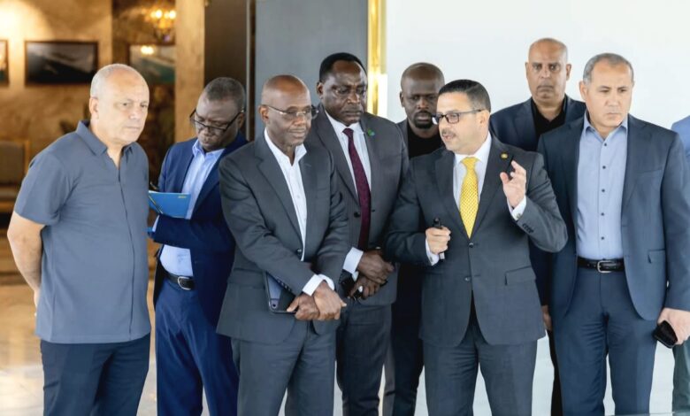 Sokhna Port in Egypt, the focus of maritime cooperation discussions between Egyptian officials and Tanzania's Minister of Transport, Makame Mbarawa.