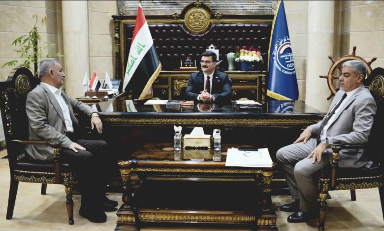 Chief Engineer Abdullah Ati Abdullah, newly appointed Director General of the General Company for Ports of Iraq.