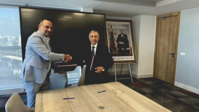 AASTMT Port Training Institute crane operator training agreement for Nador container terminal in Morocco.