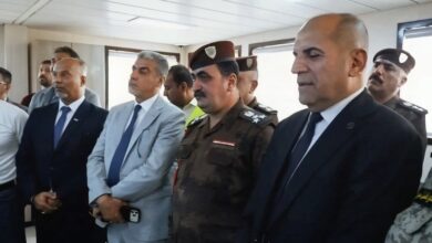 Iraq's Vessel Traffic Services system for monitoring ship movements and strengthening maritime safety and security in Iraqi territorial waters.