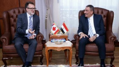 Canadian Ambassador Ulric Shannon visits Damietta Port to review development projects and investment opportunities.