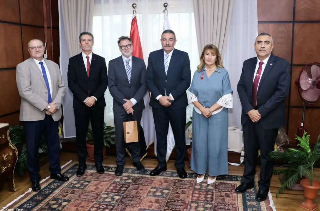 Canadian Ambassador Ulric Shannon visits Damietta Port to review development projects and investment opportunities.