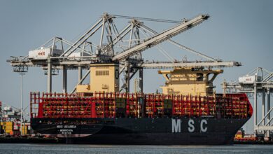 MSC Far East freight rates for container shipments to Europe, the Mediterranean, North Africa and the Black Sea.