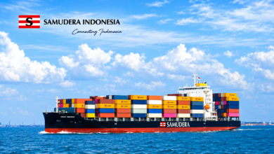 Samudera India–Egypt service connecting Nhava Sheva, Mundra and Sokhna.