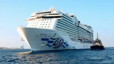 AROYA cruise ship supporting Aqaba cruise tourism