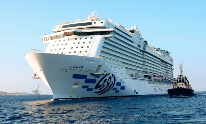 AROYA cruise ship supporting Aqaba cruise tourism